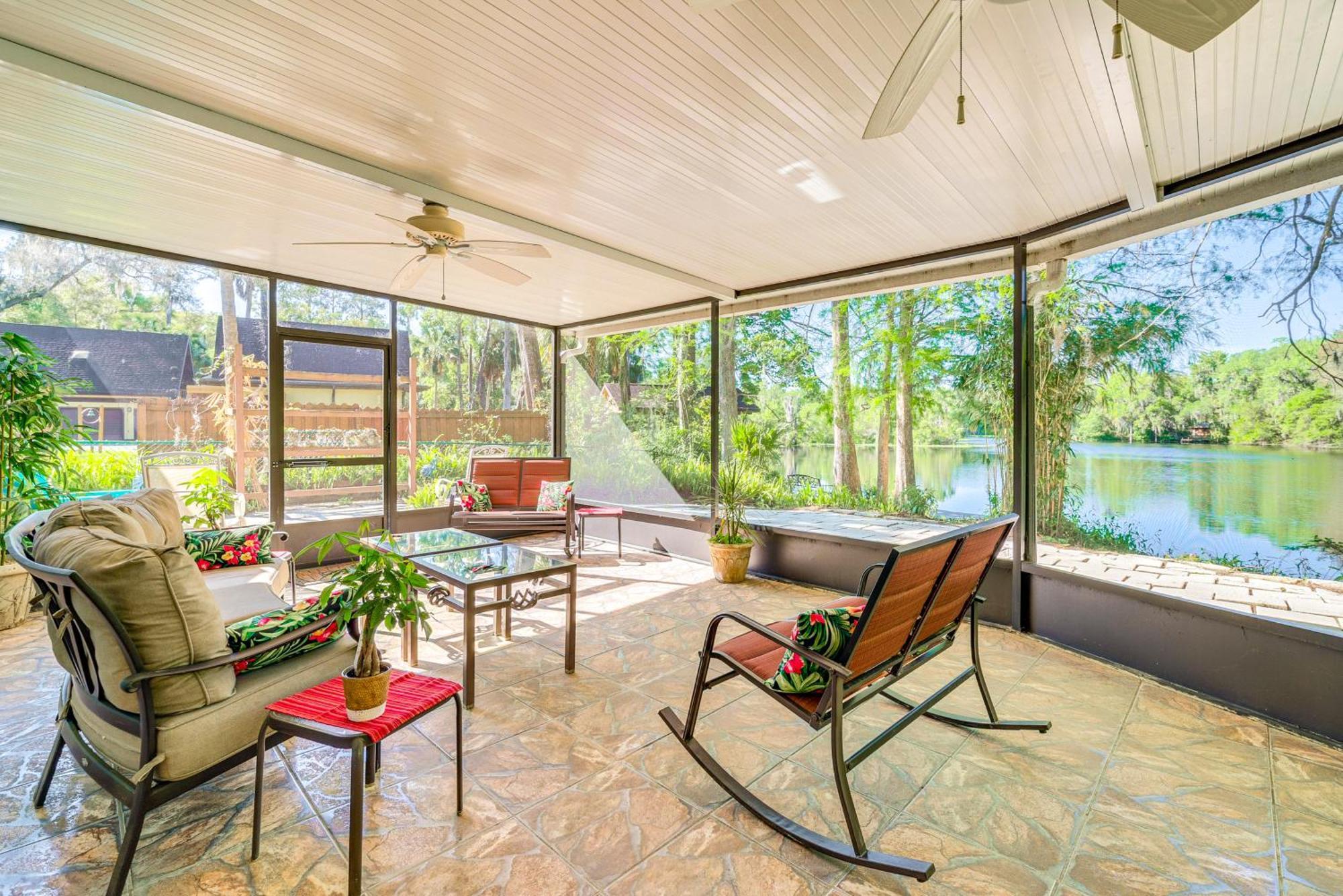 Waterfront Dunnellon Home With Private Dock And Lanai! Kültér fotó