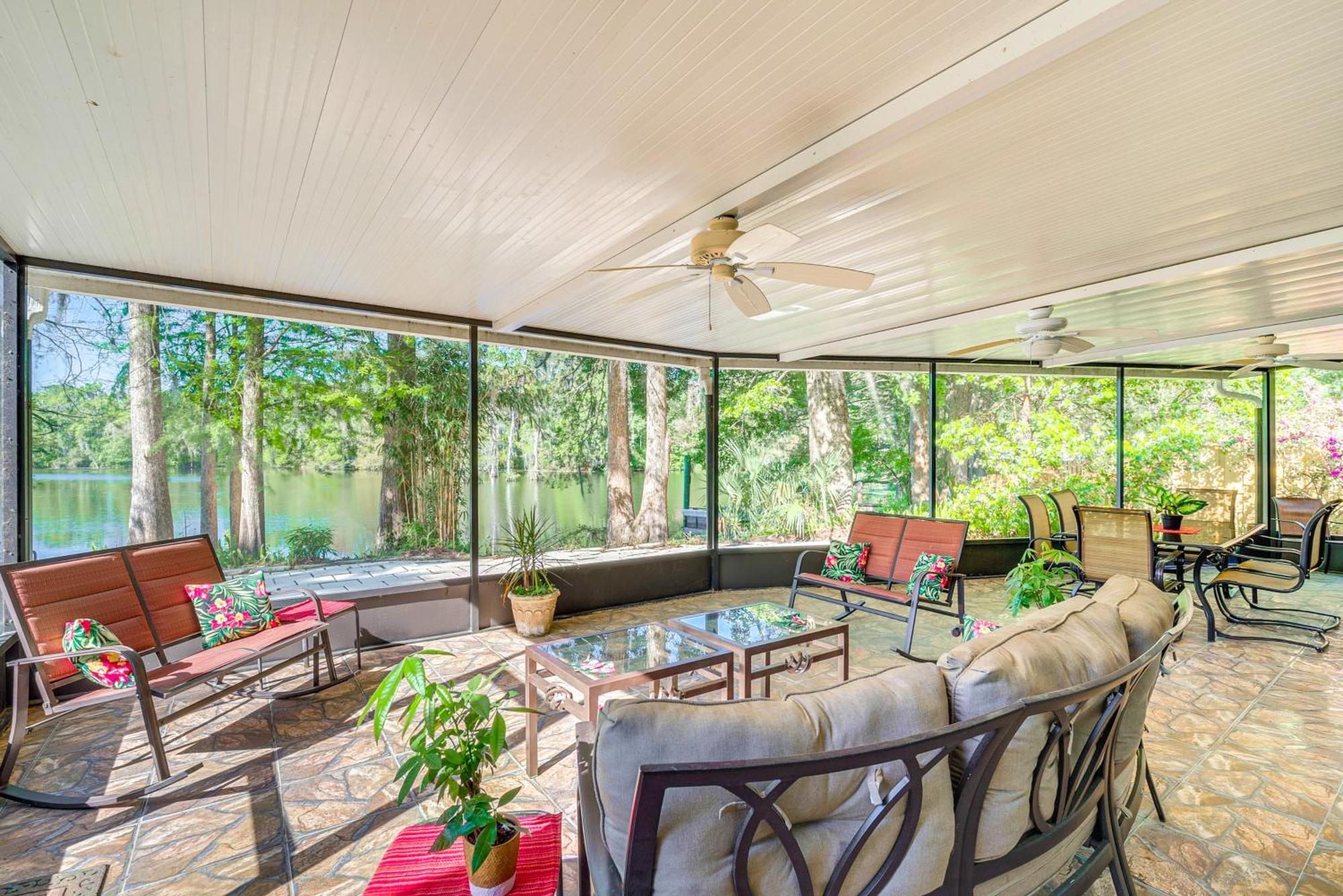 Waterfront Dunnellon Home With Private Dock And Lanai! Kültér fotó