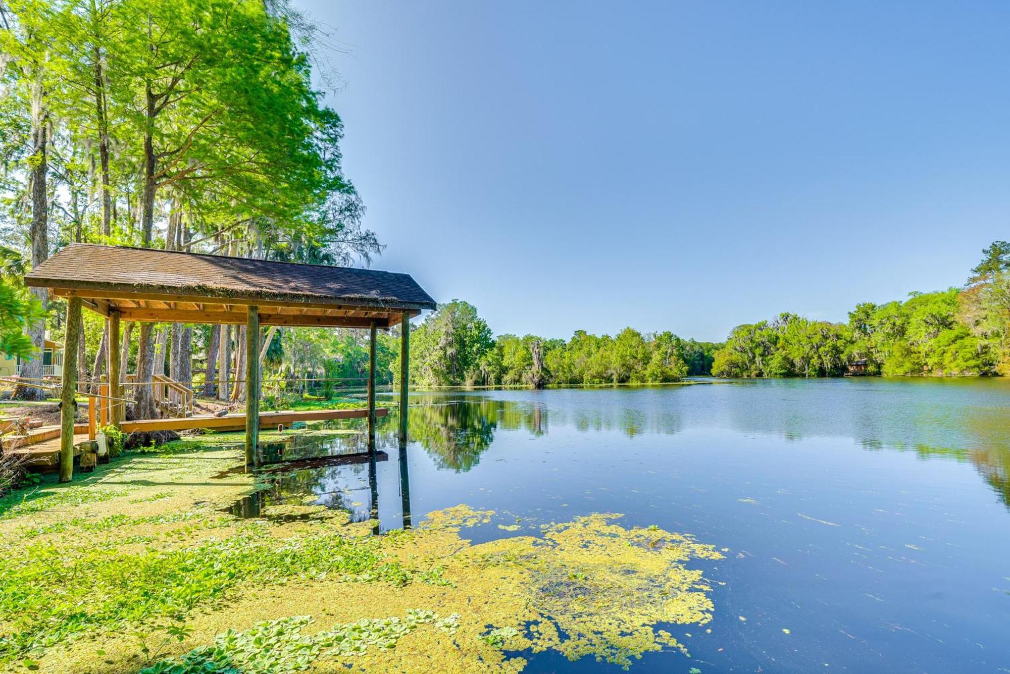 Waterfront Dunnellon Home With Private Dock And Lanai! Kültér fotó
